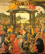 Domenico Ghirlandaio Adoration of the Magi   qq China oil painting reproduction
